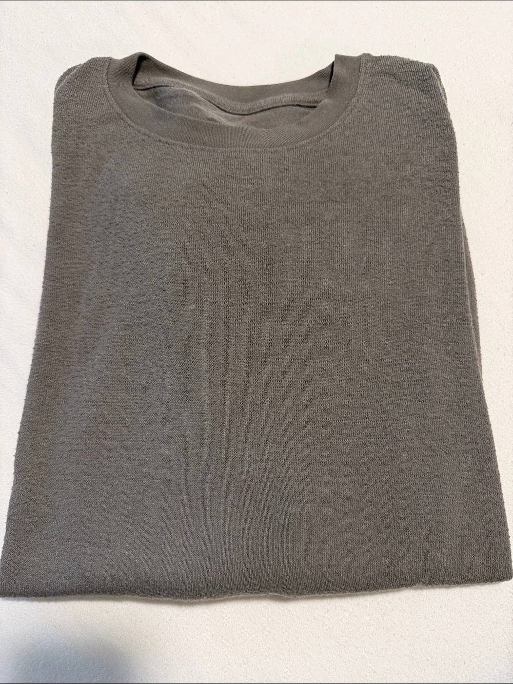 ALO- olive green Crew Neck Sweater
